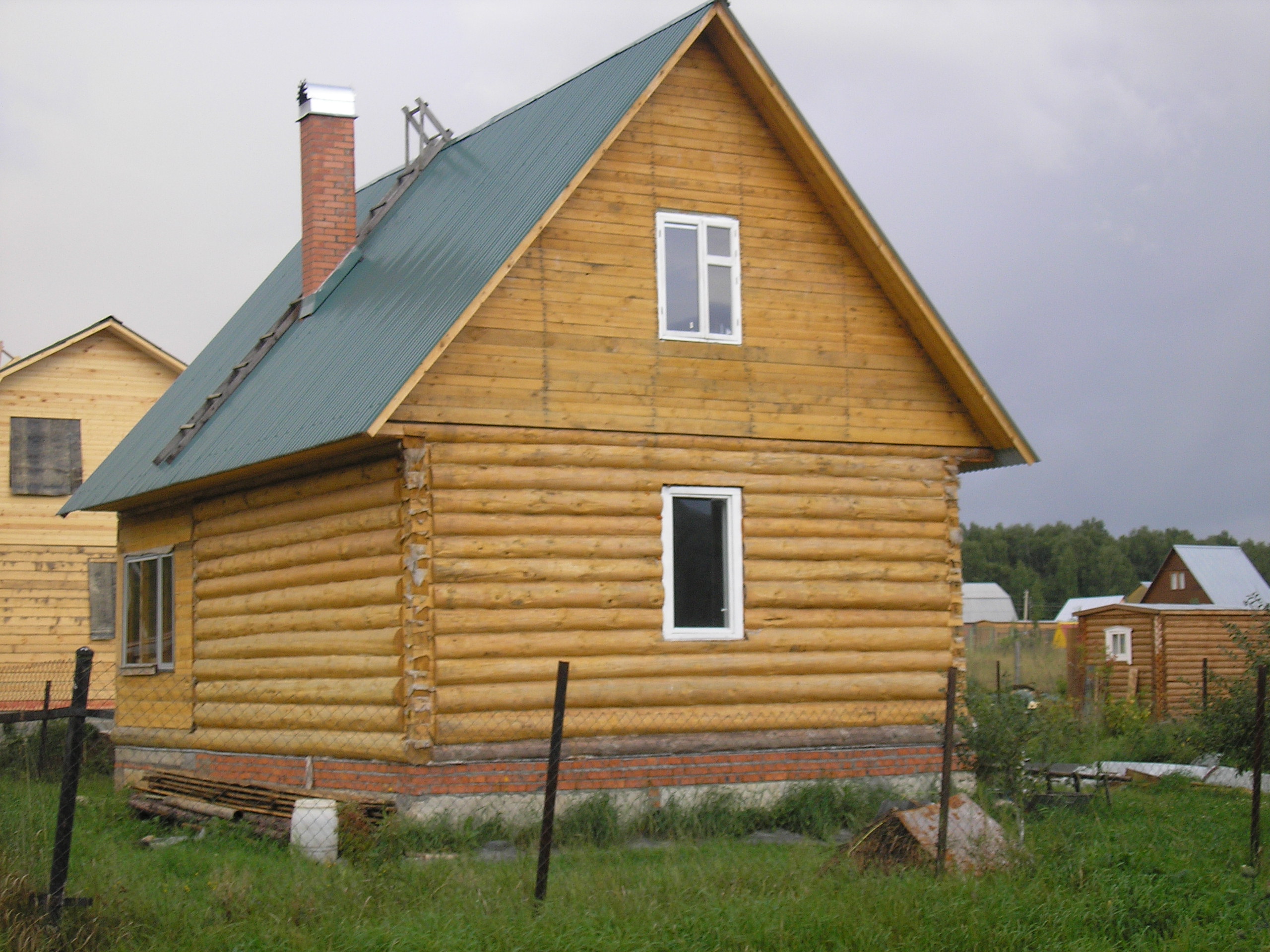 Фронтоны деревянных домов