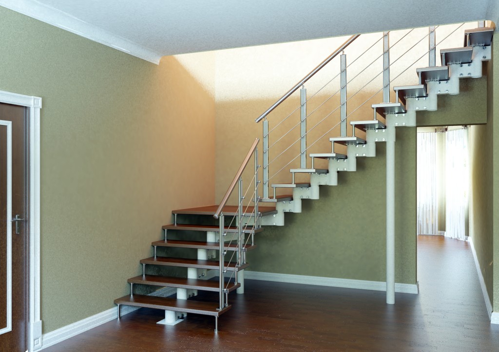 أنواع السلالم في المنازل الخاصة موقع الدرج في المنزل