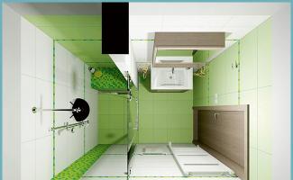 Kā izveidot pareizo dizainu nelielai vannas istabai 4 kvadrātmetru platībā