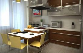 How to properly arrange a kitchen of 12 square meters