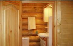 Jak správně udělat koupelnu v dřevěném domě