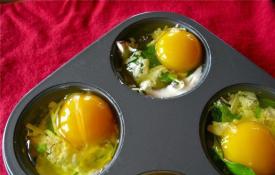 Яйца на фурна Рецепта за печене на яйца на фурна
