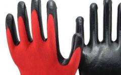 PVC-coated work gloves will perfectly protect your hands With polyurethane coating
