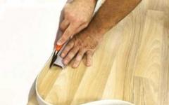 Cum să așezi linoleum pe o podea de lemn: întrebări frecvente de instalare